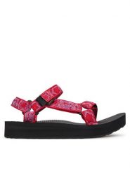 Teva Sandały Midform Universal 1090969 Różowy. Czerwone sandały damskie Teva, bez wzorów, z materiału, bez obcasa, na koturnie, bez zapięcia. Za 329.99 zł.