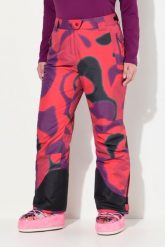 Damskie Spodnie narciarskie HYPRAR wodoodporne paski na rzep. Czerwone spodnie sportowe damskie Ulla Popken, plus size, bez wzorów, z materiału, narciarskie. Za 639.99 zł.