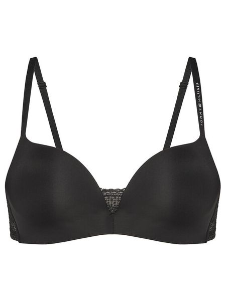 Tommy Hilfiger Biustonosz push-up UW0UW02405 Czarny. Czarne biustonosze Tommy Hilfiger, bez wzorów, z syntetyku. Za 139.99 zł.