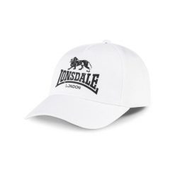 Czapka z daszkiem Lonsdale Norbury. Białe czapki z daszkiem damskie Lonsdale, bez wzorów. Za 139.00 zł.