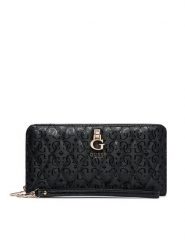 Guess Portfel Tamara Slg SWGG23 23146 Czarny. Czarne portfele damskie Guess, z aplikacjami, ze skóry. Za 294.99 zł.