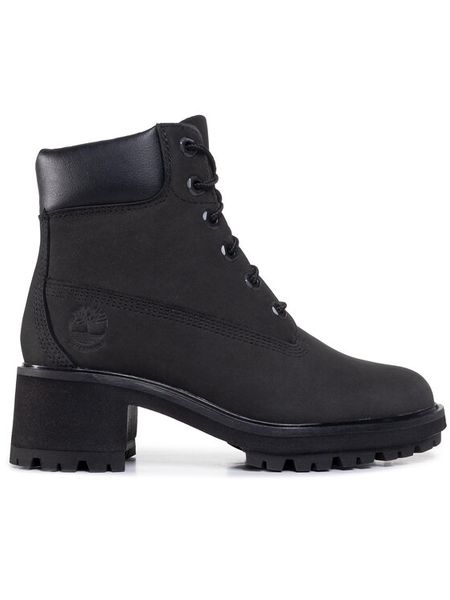 Timberland Trapery Kinsley TB0A25C4001 Czarny. Czarne trapery damskie Timberland, z nubiku, bez zapięcia. Za 489.99 zł.