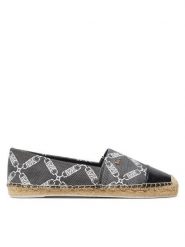 MICHAEL Michael Kors Espadryle Kendrick 40S4KNFP1Y Czarny. Czarne espadryle damskie MICHAEL Michael Kors, bez wzorów, z materiału, bez obcasa. Za 929.99 zł.