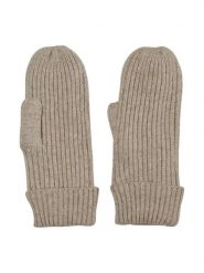 ONLY Rękawiczki w kolorze beżowym rozmiar: onesize. Brązowe rękawiczki damskie Only, bez wzorów, z polaru. Za 56.79 zł.