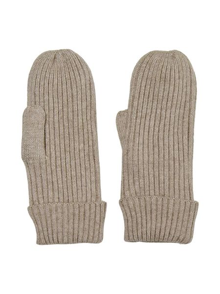 ONLY Rękawiczki w kolorze beżowym rozmiar: onesize. Brązowe rękawiczki damskie Only, bez wzorów, z polaru. Za 56.79 zł.