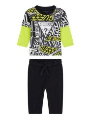Guess Komplet bluzka i spodnie I6RG00 K8HM4 Kolorowy Regular Fit. T-shirty i koszulki chłopięce Guess, z aplikacjami, z bawełny, bez kołnierzyka, bez ramiączek. Za 179.99 zł.