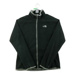 Second life - Kurtka polarowa damska z wysokim kołnierzem - Stan bardzo dobry. Czarne kurtki sportowe damskie The North Face, m, bez wzorów, z dresówki, bez kaptura. Za 168.96 zł.