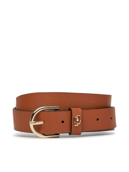 Liu Jo Pasek Damski Hips Belt 3Cm AA5242 P0129 Brązowy. Brązowe paski damskie Liu Jo, bez wzorów, ze skóry. Za 229.99 zł.