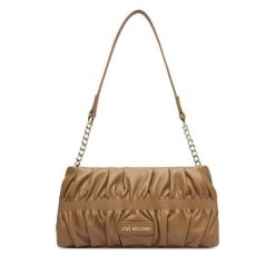Torebka LOVE MOSCHINO. Brązowe torebki klasyczne damskie Love Moschino, bez dodatków. Za 659.99 zł.