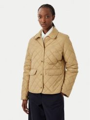 Tommy Hilfiger Kurtka przejściowa WW0WW50936 Beżowy Slim Fit. Brązowe kurtki damskie Tommy Hilfiger, s, bez wzorów, z syntetyku, bez kaptura. Za 849.99 zł.
