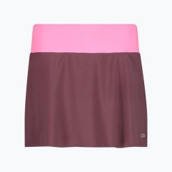Spódnica trekkingowa damska CMP 2in1. Czerwone spódnice damskie CMP, bez wzorów. Za 98.99 zł.
