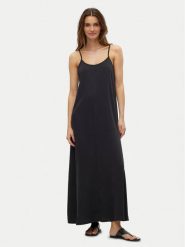 Vero Moda Sukienka codzienna Harper 10283677 Czarny Loose Fit. Czarne sukienki damskie Vero Moda, bez wzorów, z lyocellu, bez ramiączek. Za 149.99 zł.