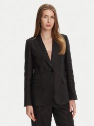 Weekend Max Mara Marynarka Nalut 2515041012 Czarny Regular Fit. Czarne marynarki i żakiety damskie Weekend Max Mara, bez wzorów, ze lnu. Za 1,259.00 zł.
