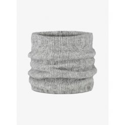 Komin na szyję Buff Nerla - grey. Szare kominy damskie Buff, bez wzorów. Za 185.54 zł.