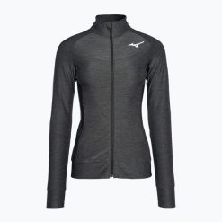 Kurtka tenisowa damska Mizuno Training. Białe kurtki damskie Mizuno, l, bez wzorów, z elastanu, bez kaptura. Za 159.99 zł.