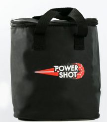 Torba na lodówkę - idealna na długie wyprawy sportowe!. Czarne torby sportowe POWER SHOT, bez wzorów, z materiału. Za 133.26 zł.