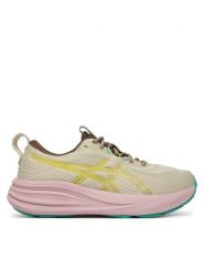 Asics Buty do biegania Gel-Pulse 17 Tr 1012C044 Écru. Białe obuwie sportowe damskie Asics, z meshu, bez zapięcia, do biegania. Za 489.99 zł.