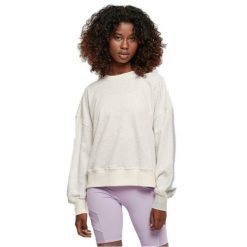 Bluza damska Urban Classics Oversized rainbow. Szare bluzy damskie Urban Classics, bez wzorów, bez kaptura. Za 229.00 zł.