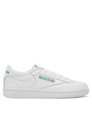 Reebok Sneakersy Club C 85 100033933 Biały. Białe obuwie sportowe damskie Reebok, z materiału, bez zapięcia. Za 329.99 zł.