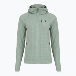 Bluza trekkingowa damska Black Diamond Coefficient Storm. Zielone bluzy damskie Black Diamond, bez wzorów, bez kaptura. Za 589.99 zł.