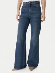 Marella Jeansy 2613181014 Granatowy Wide Leg. Niebieskie jeansy damskie Marella. Za 859.99 zł.