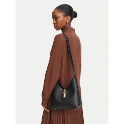 Torebka Furla. Czarne torebki klasyczne damskie Furla, bez dodatków. Za 1,259.00 zł.