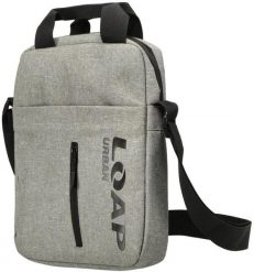 Torba na ramię Loap Dorn szara. Szare torby na laptopa ÀLG, bez wzorów, z neoprenu. Za 136.99 zł.
