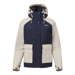 Klasyczna damska kurtka przeciwdeszczowa Musto Shore Wp. Białe kurtki damskie Musto, bez wzorów, bez kaptura. Za 820.50 zł.