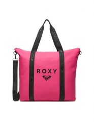Roxy Torebka C-ROXY-MC-002-08 Różowy. Czerwone shopper bag Roxy, bez wzorów, z materiału, bez dodatków. Za 159.99 zł.