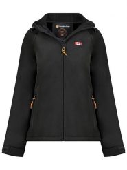 Canadian Peak Kurtka softshellowa "Tamilaloreak" w kolorze czarnym rozmiar: XXL. Czarne kurtki sportowe damskie Canadian Peak, xxl, bez wzorów, bez kaptura. Za 193.24 zł.