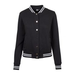 Kurtka Damska Typu Varsity. Czarne kurtki damskie Urban Classics, xs, bez wzorów, bez kaptura. Za 153.99 zł.