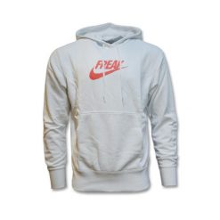 Bluza z kapturem Nike Giannis "Freak" Pullover Hoodie Summit. Białe bluzy damskie Nike, xl, bez wzorów, z kapturem. Za 217.00 zł.
