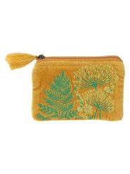 Overbeck and Friends Kosmetyczka "Faune" w kolorze żółto-zielonym - 16 x 10 cm rozmiar: onesize. Zielone kosmetyczki damskie Overbeck and Friends, bez wzorów, z materiału. Za 48.62 zł.