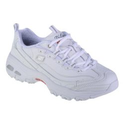 Damskie D'LITES FRESH START Sneakersy Biały. Białe obuwie sportowe damskie Skechers, z gumy, bez zapięcia, trekkingowe. Za 299.99 zł.