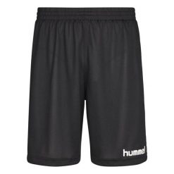 Szorty Hummel essential gk. Czarne obuwie sportowe damskie Hummel, bez zapięcia, na fitness i siłownię. Za 109.99 zł.