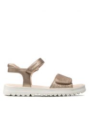 Geox Sandały J S. Coralie G. B J256EB 0NFEW C2010 D Złoty. Żółte sandały dziewczęce Geox, ze skóry, bez obcasa, bez zapięcia. Za 259.99 zł.