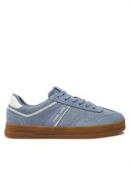 Tommy Jeans Sneakersy The Greenwich Suede EN0EN02696 Szary. Szare obuwie sportowe damskie Tommy Jeans, z jeansu, bez zapięcia. Za 239.99 zł.