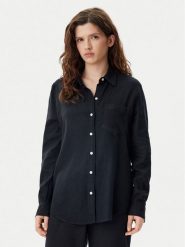 Gap Koszula 885287-05 Czarny Regular Fit. Czarne koszule damskie GAP, xxs, bez wzorów, z bawełny, bez kołnierzyka, bez ramiączek. Za 149.99 zł.