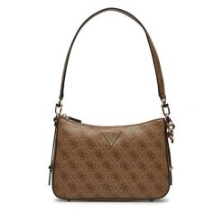 Torebka Guess. Brązowe torebki klasyczne damskie Guess, bez dodatków. Za 399.99 zł.