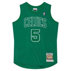 Koszulka Boston Celtics Authentic Christmas Day Kevin Garnett 2012/13. Zielone koszulki damskie Mitchell & Ness, bez wzorów, bez kołnierzyka, bez ramiączek. Za 1,298.00 zł.