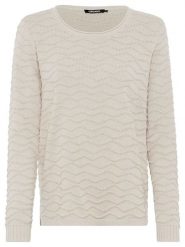 Olsen Sweter w kolorze beżowym rozmiar: 42. Brązowe swetry klasyczne damskie Olsen, bez kołnierzyka. Za 86.99 zł.