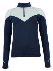 Peak Mountain Koszulka funkcyjna "Antor" w kolorze granatowym rozmiar: L. Niebieskie koszulki damskie Peak Mountain, l, bez wzorów, z materiału, bez kołnierzyka, bez ramiączek. Za 74.28 zł.