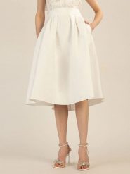 APART Spódnica w kolorze kremowym rozmiar: 42. Brązowe spódnice damskie Apart, bez wzorów, midi. Za 195.99 zł.