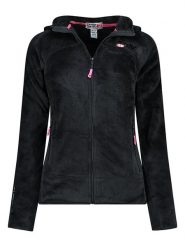 Canadian Peak Kurtka polarowa "Upaloodeak" w kolorze czarnym rozmiar: L. Czarne kurtki damskie Canadian Peak, l, bez wzorów, z polaru, bez kaptura. Za 82.99 zł.