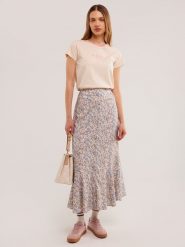 BIG STAR Spódnica ze wzorem rozmiar: S. Spódnice damskie Big Star, s, bez wzorów, z wiskozy, retro, maxi. Za 94.99 zł.