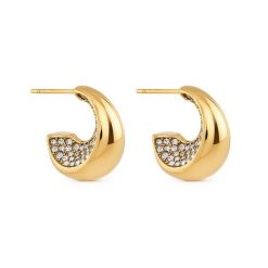 Kolczyki Guess. Żółte kolczyki damskie Guess, złote. Za 231.99 zł.