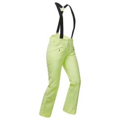 Spodnie narciarskie damskie Wedze 500. Fioletowe spodnie sportowe damskie WED'ZE, na zimę, m, bez wzorów, z materiału, narciarskie. Za 349.99 zł.