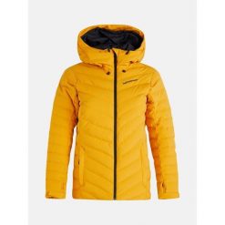 Kurtka Peak Performance Damska W Frost Ski Jacket. Żółte kurtki sportowe damskie Peak Performance, na zimę, l, bez wzorów, bez kaptura. W wyprzedaży za 1,479.00 zł.