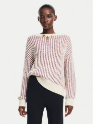 Desigual Sweter Whitehorse 24WWJF34 Écru Regular Fit. Swetry klasyczne damskie Desigual, xl, z syntetyku, bez kołnierzyka. Za 379.99 zł.