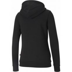 Damska rozpinana bluza z kapturem Essentials PUMA Black. Czarne bluzy damskie Puma, s, bez wzorów, z kapturem. Za 200.00 zł.